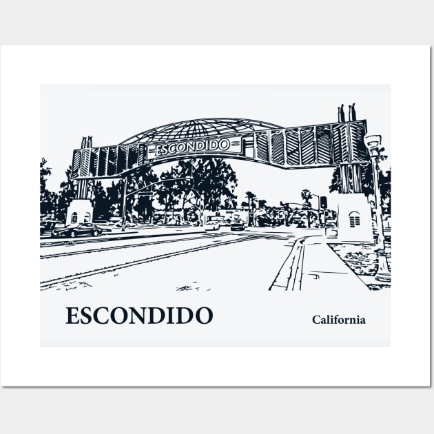 Escondido - California Wall Art by Lakeric